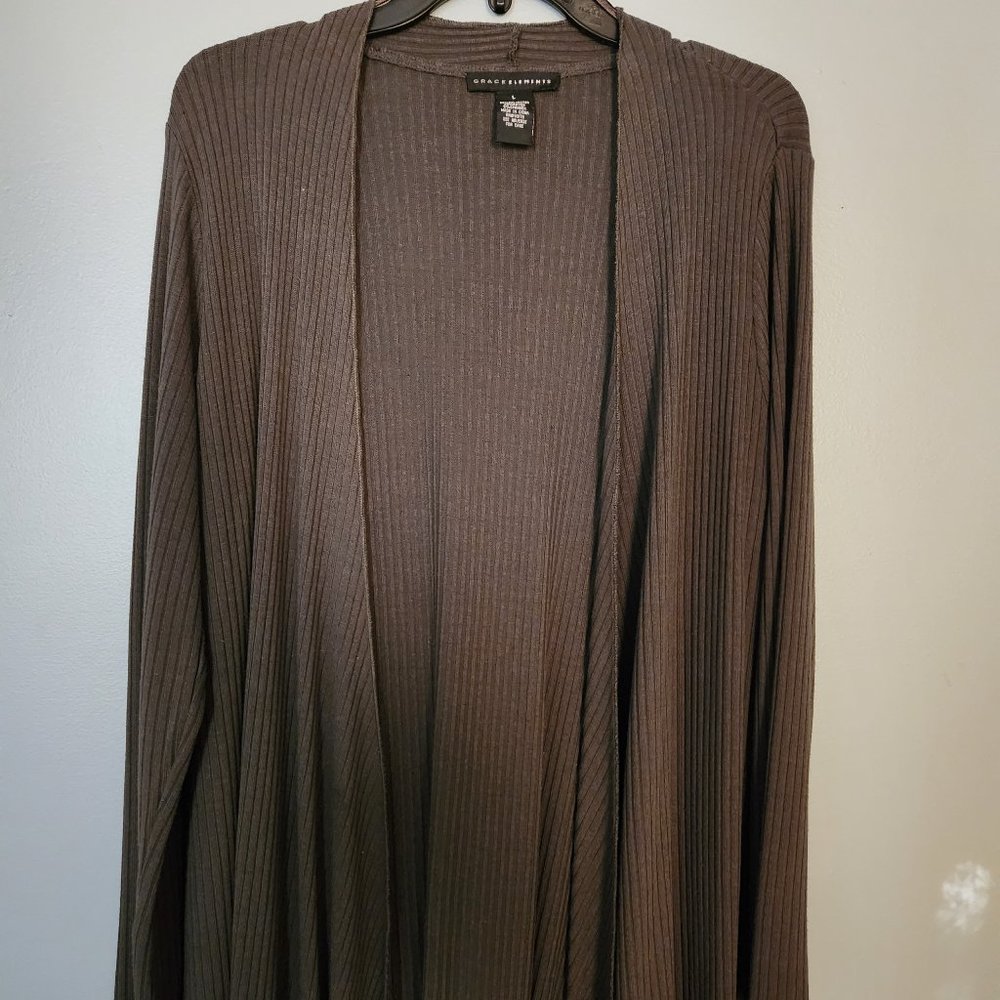 Women's Large long cardigan